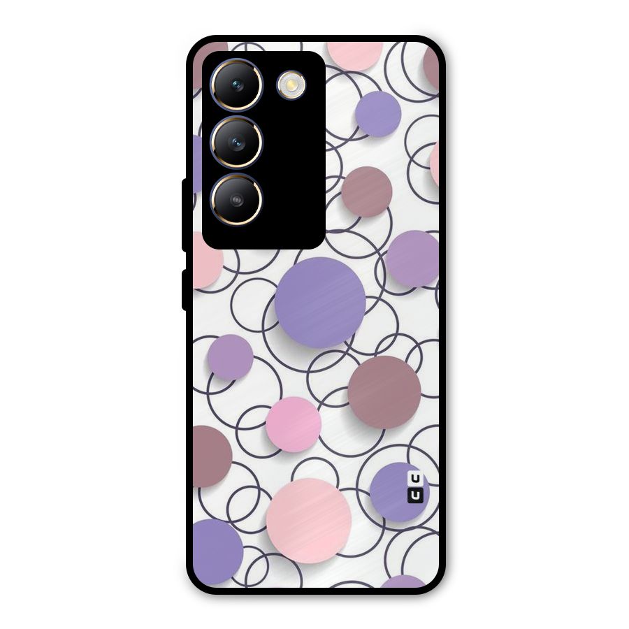 Circles And More Metal Back Case for Vivo Y200e