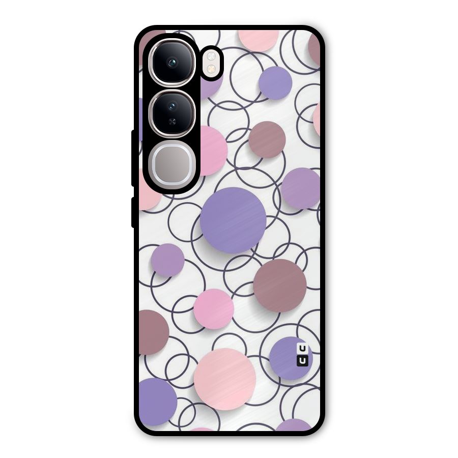 Circles And More Metal Back Case for Vivo Y300