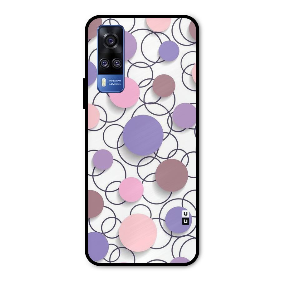 Circles And More Metal Back Case for Vivo Y31