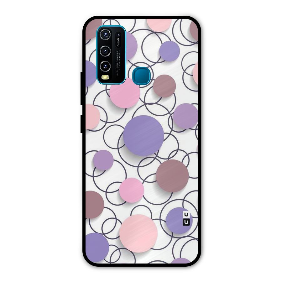 Circles And More Metal Back Case for Vivo Y50