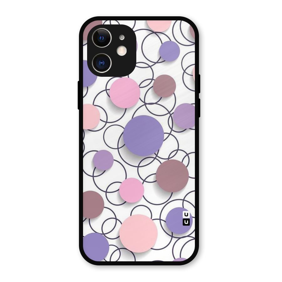 Circles And More Metal Back Case for iPhone 12