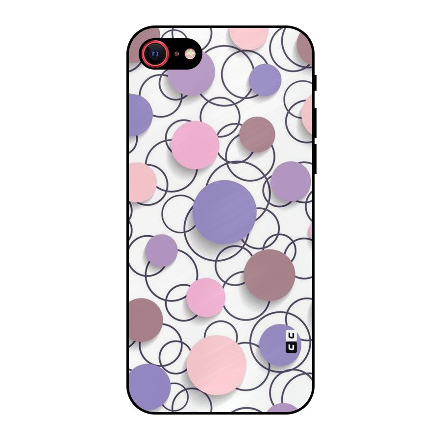 Circles And More Metal Back Case for iPhone SE 2022