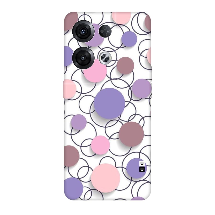 Circles And More Original Polycarbonate Back Case for Oppo Reno8 Pro 5G