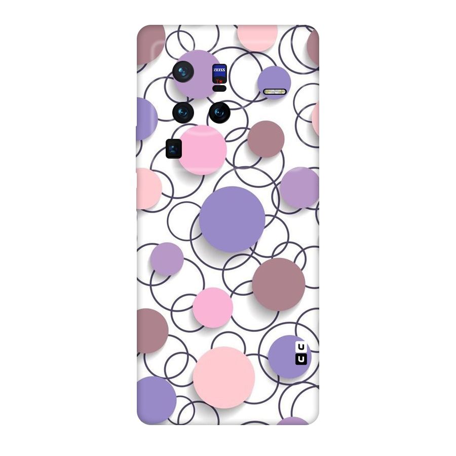 Circles And More Original Polycarbonate Back Case for Vivo X80