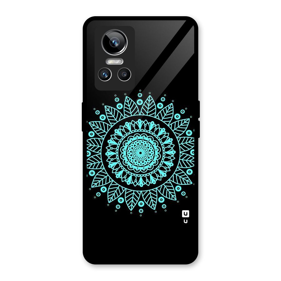 Circles Pattern Art Glass Back Case for Realme GT Neo 3