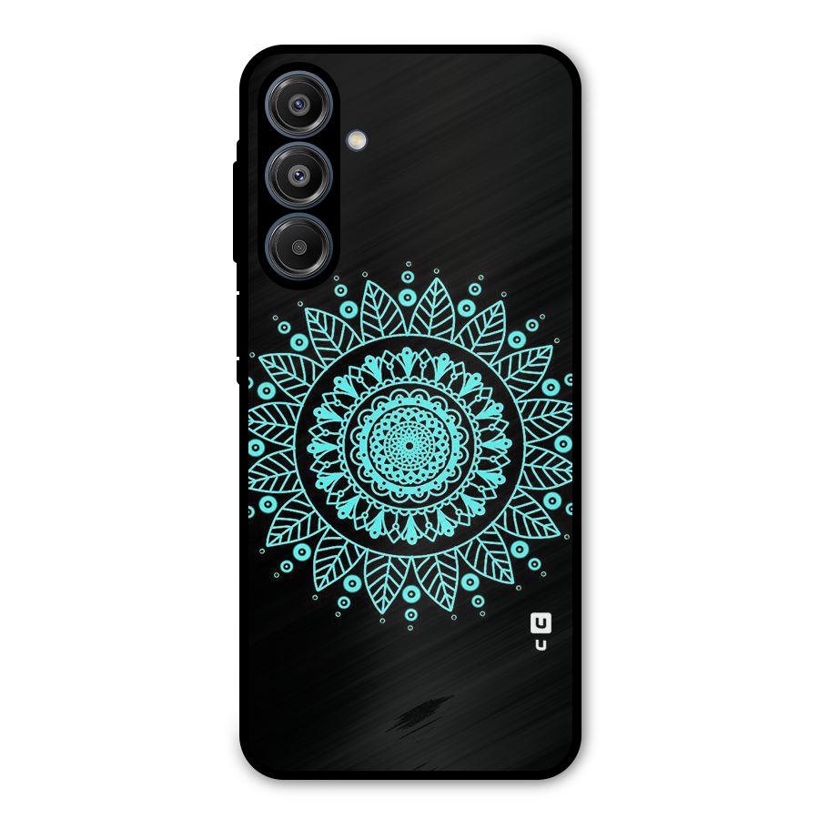 Circles Pattern Art Metal Back Case for Galaxy A16 5G