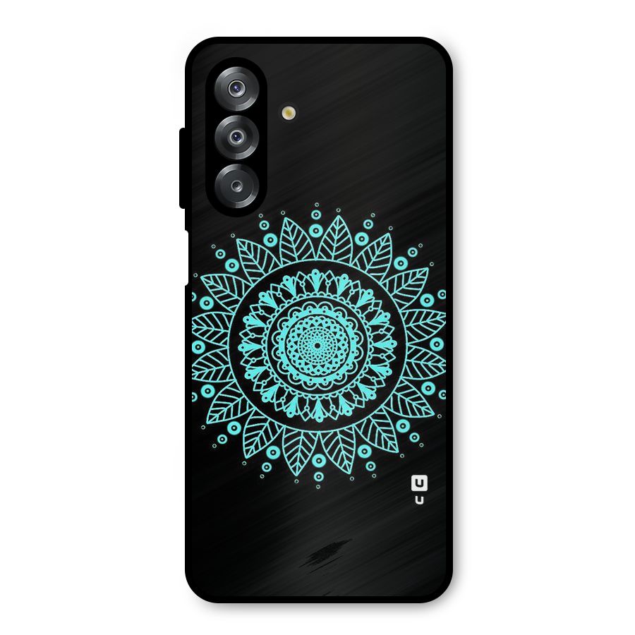 Circles Pattern Art Metal Back Case for Galaxy A26