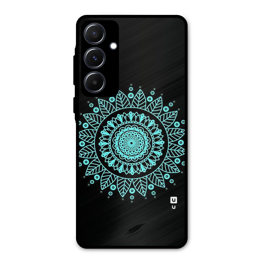 Circles Pattern Art Metal Back Case for Galaxy A55