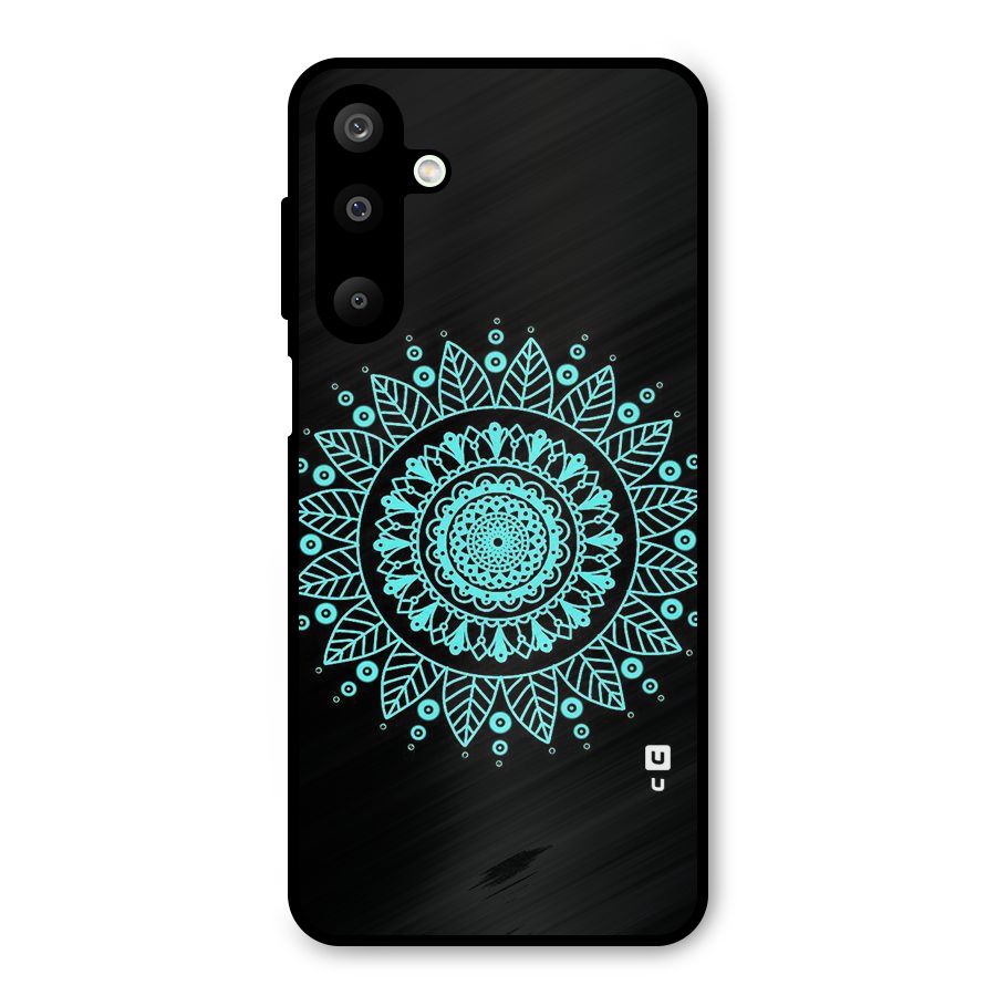 Circles Pattern Art Metal Back Case for Galaxy M16