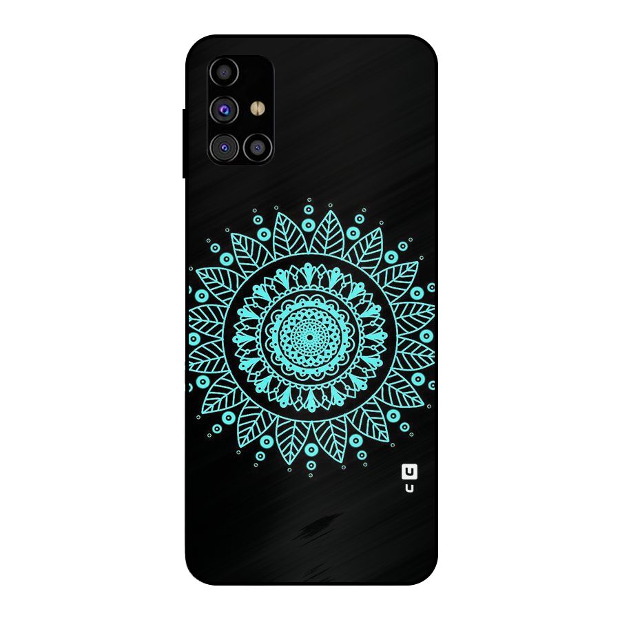 Circles Pattern Art Metal Back Case for Galaxy M31s