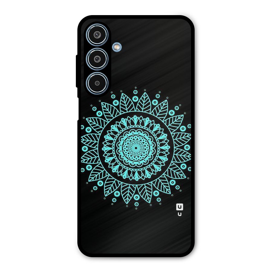 Circles Pattern Art Metal Back Case for Galaxy M35