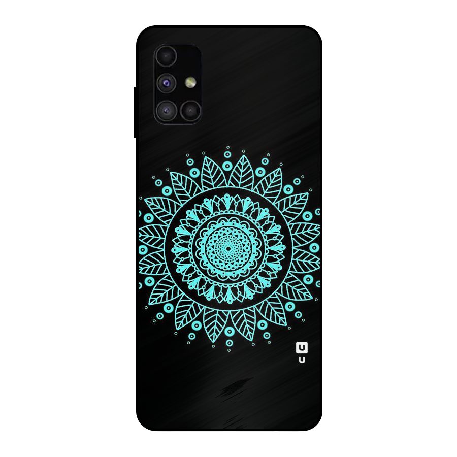 Circles Pattern Art Metal Back Case for Galaxy M51