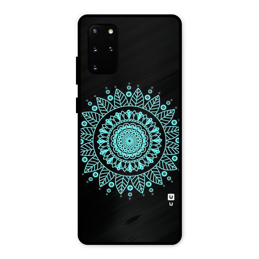 Circles Pattern Art Metal Back Case for Galaxy S20 Plus