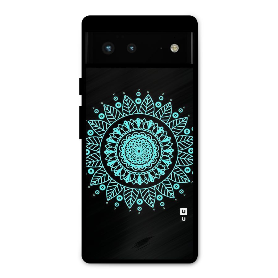 Circles Pattern Art Metal Back Case for Google Pixel 6