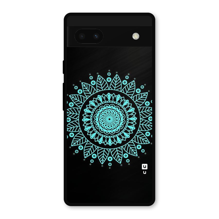 Circles Pattern Art Metal Back Case for Google Pixel 6a