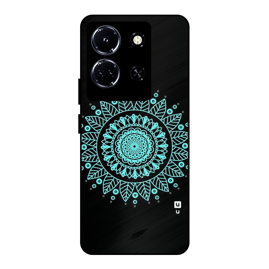 Circles Pattern Art Metal Back Case for Infinix Note 30 5G