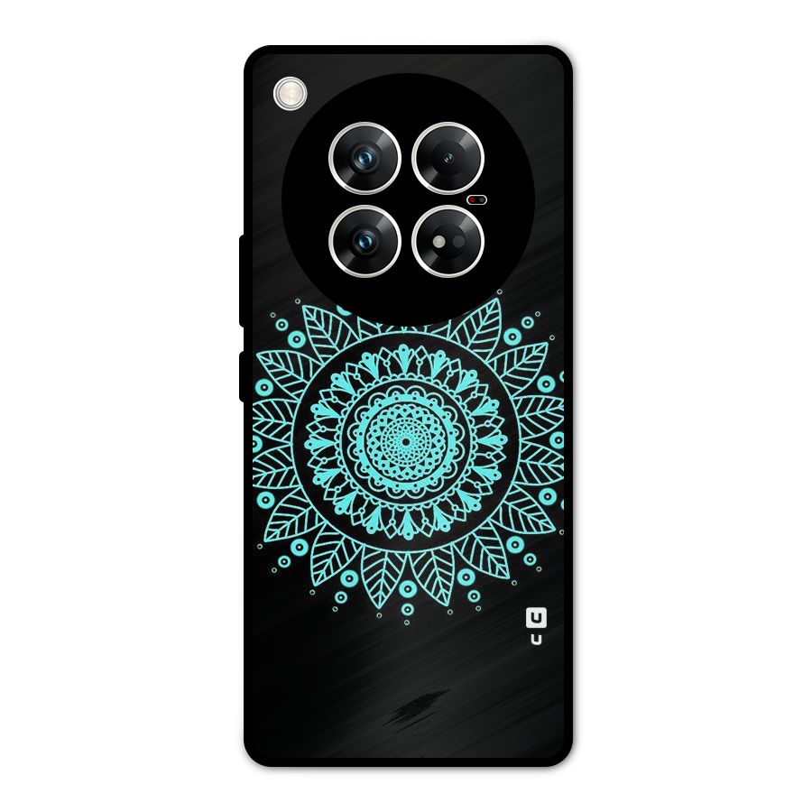 Circles Pattern Art Metal Back Case for Infinix Zero 40 5G