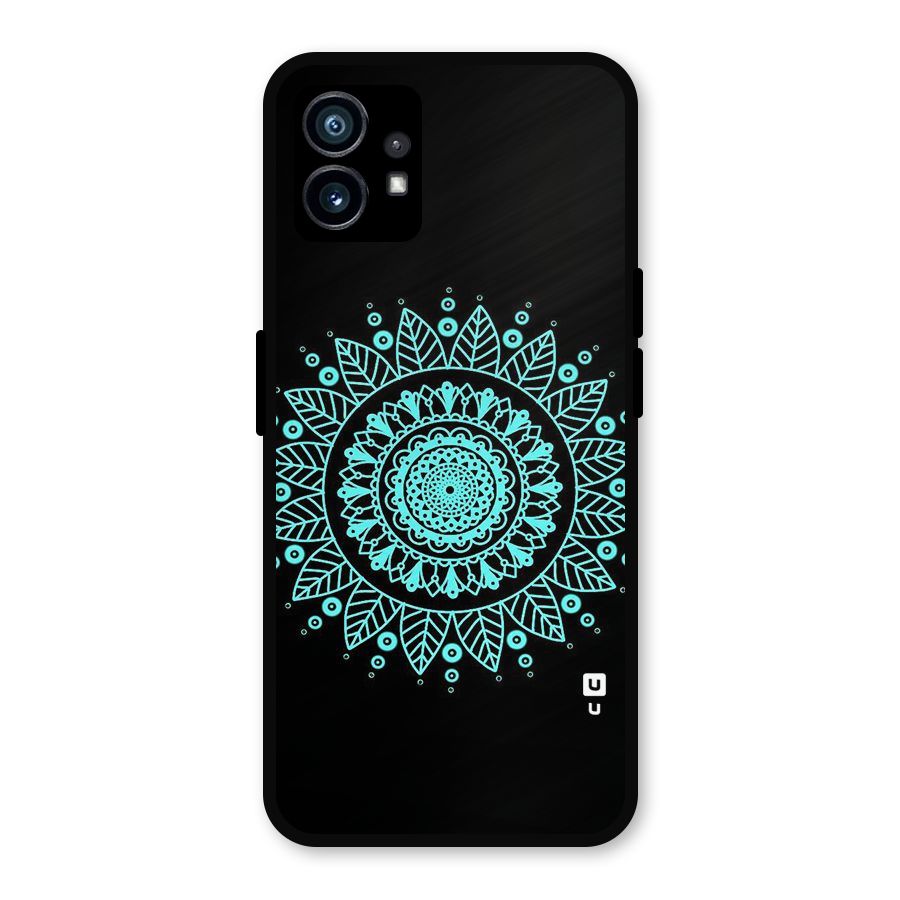Circles Pattern Art Metal Back Case for Nothing Phone 1