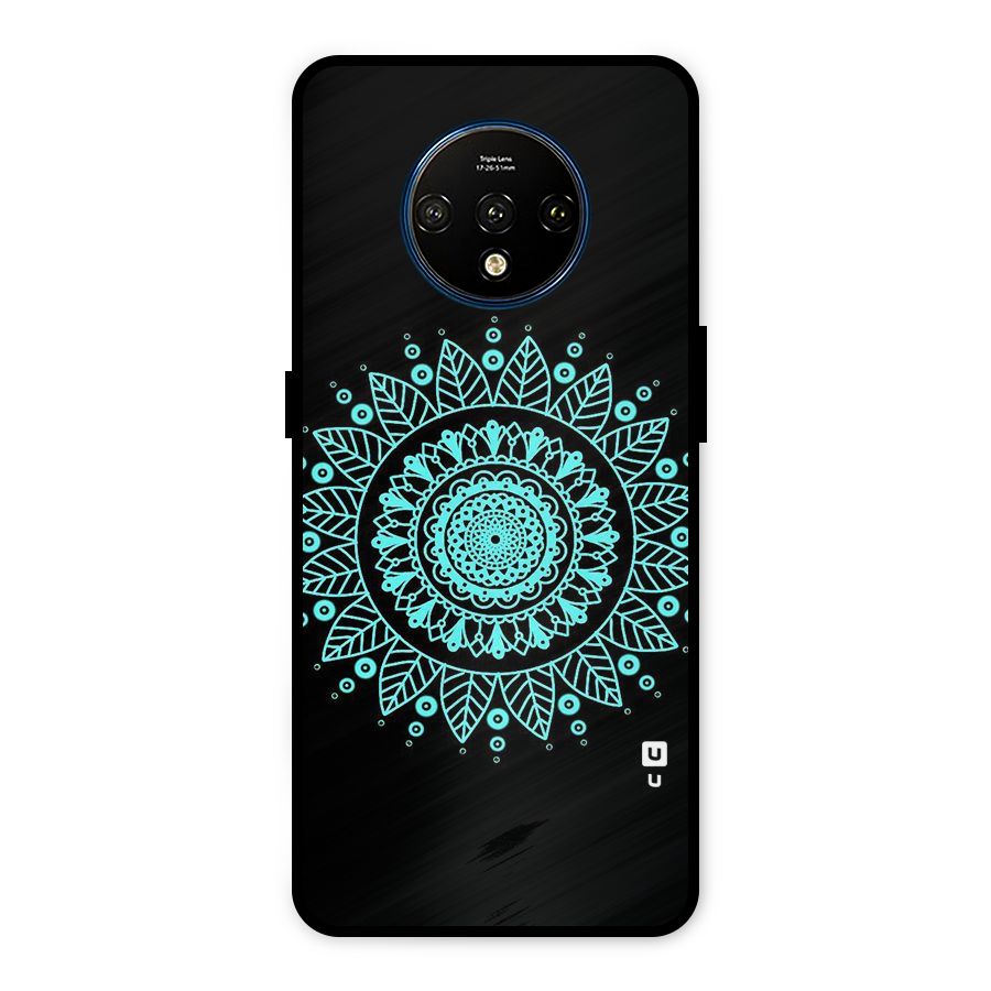 Circles Pattern Art Metal Back Case for OnePlus 7T