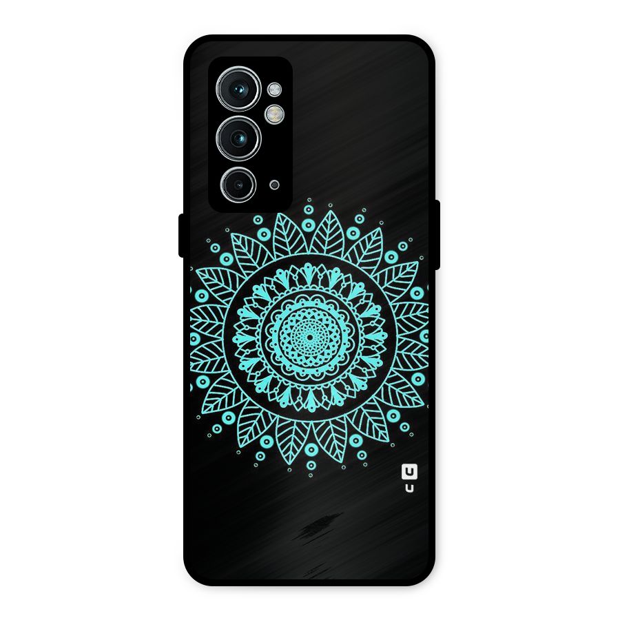 Circles Pattern Art Metal Back Case for OnePlus 9RT 5G