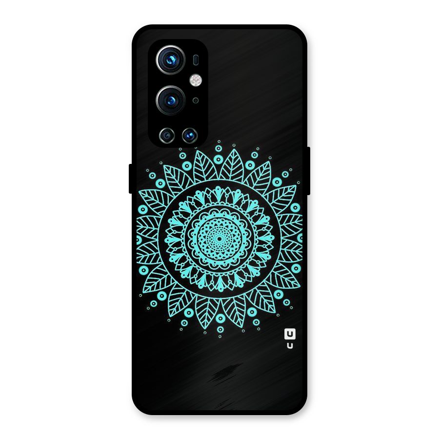 Circles Pattern Art Metal Back Case for OnePlus 9 Pro