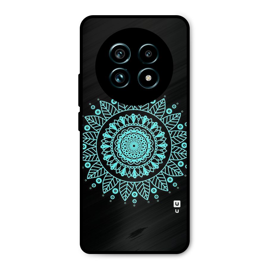 Circles Pattern Art Metal Back Case for Realme 13 Pro Plus