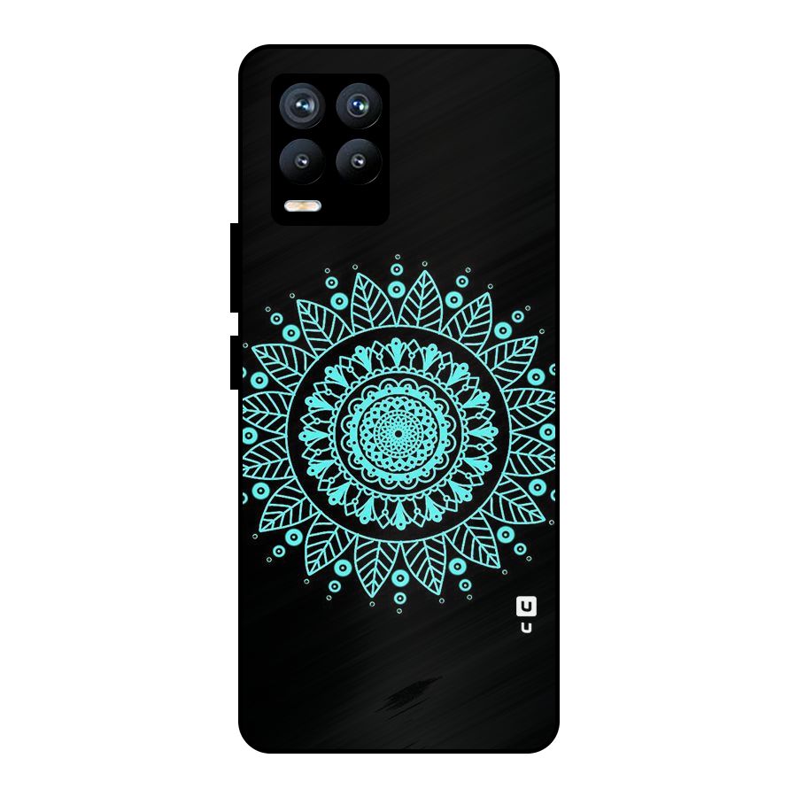 Circles Pattern Art Metal Back Case for Realme 8 Pro