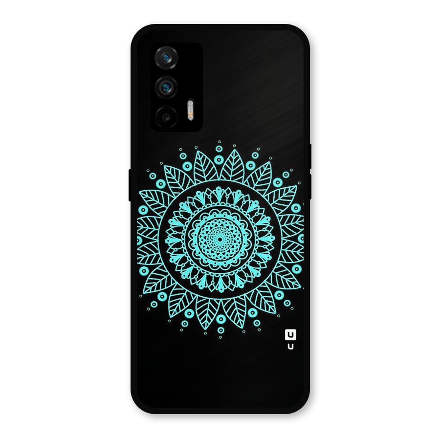 Circles Pattern Art Metal Back Case for Realme GT 5G