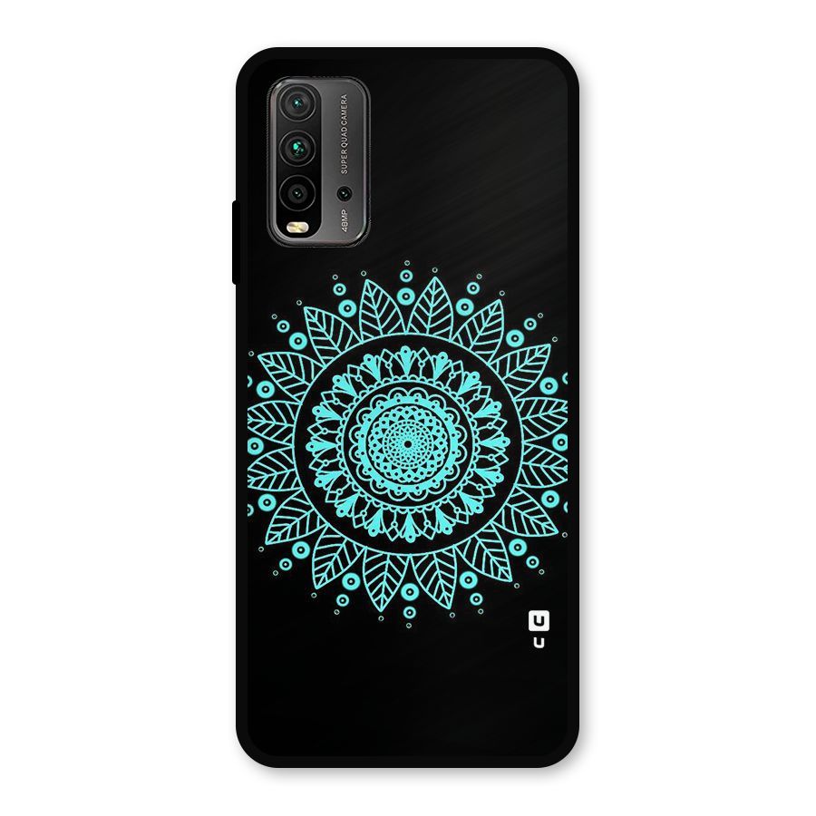 Circles Pattern Art Metal Back Case for Redmi 9 Power