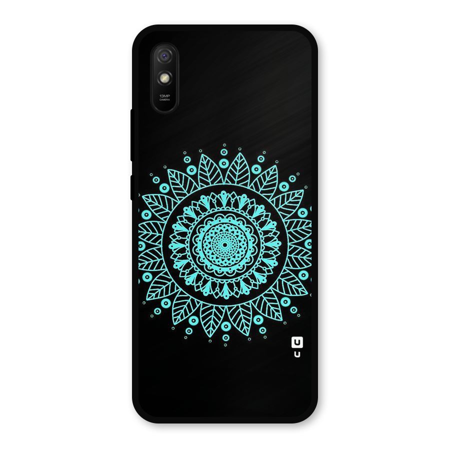 Circles Pattern Art Metal Back Case for Redmi 9i
