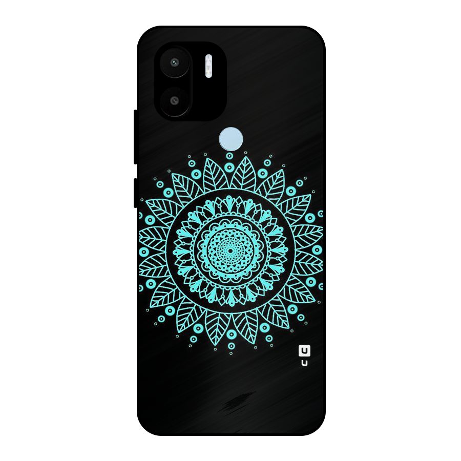Circles Pattern Art Metal Back Case for Redmi A1+