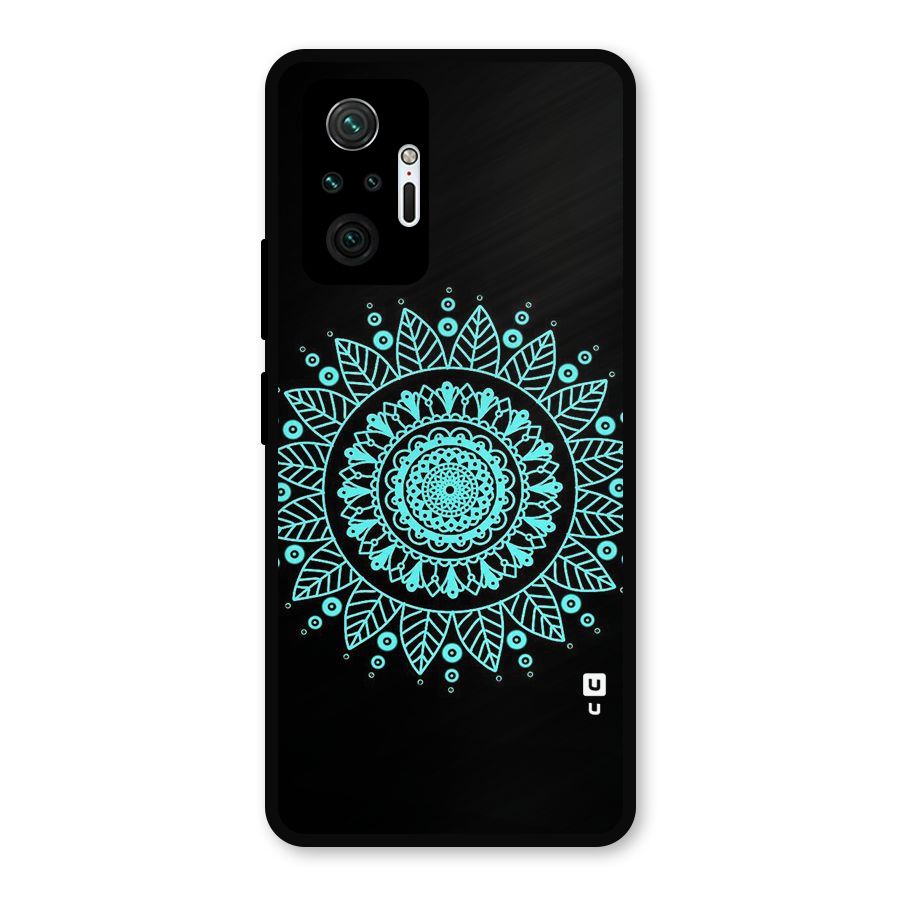 Circles Pattern Art Metal Back Case for Redmi Note 10 Pro Max