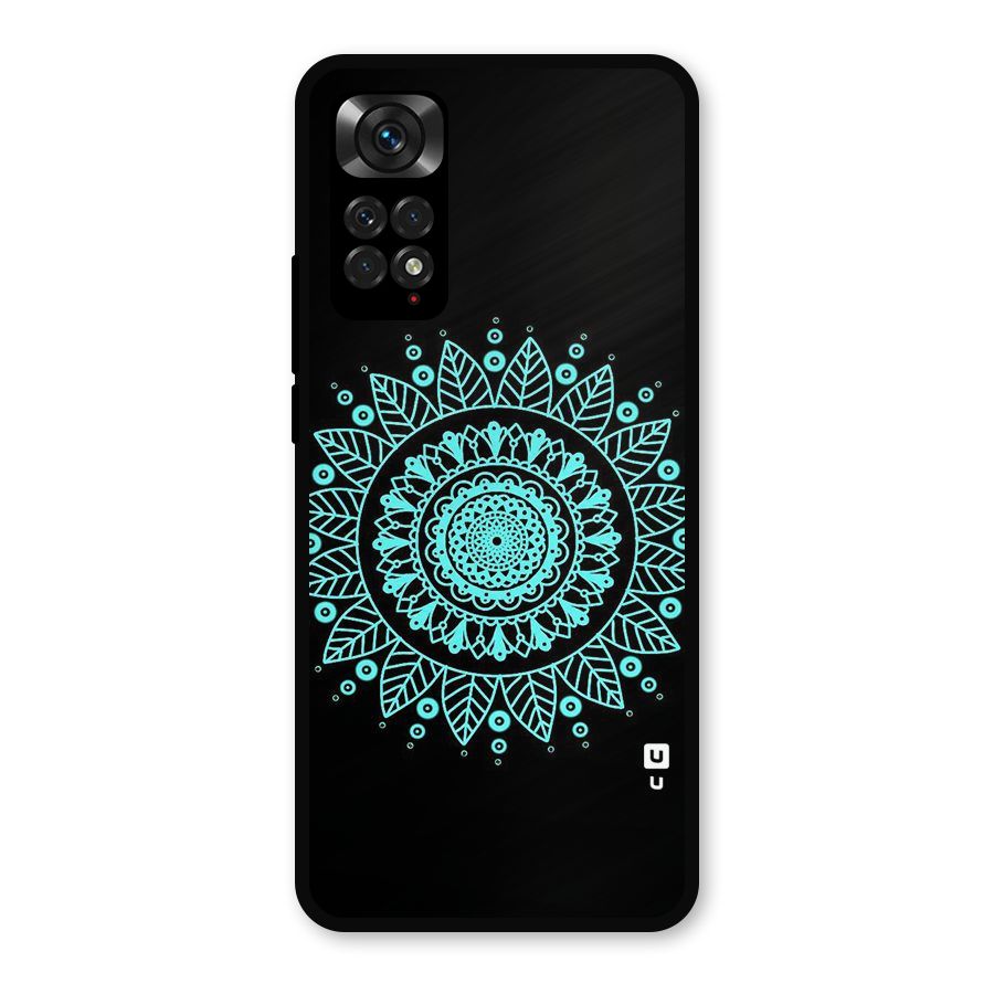 Circles Pattern Art Metal Back Case for Redmi Note 11s