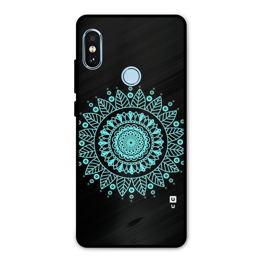 Circles Pattern Art Metal Back Case for Redmi Note 5 Pro