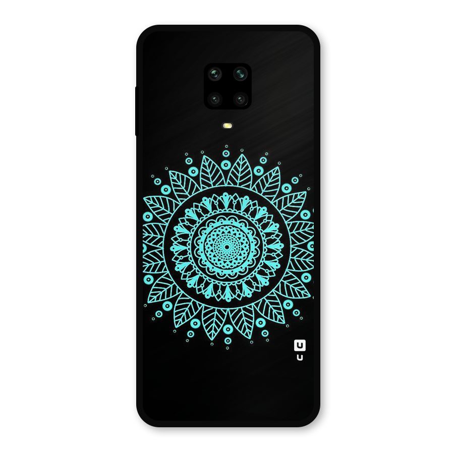 Circles Pattern Art Metal Back Case for Redmi Note 9 Pro Max
