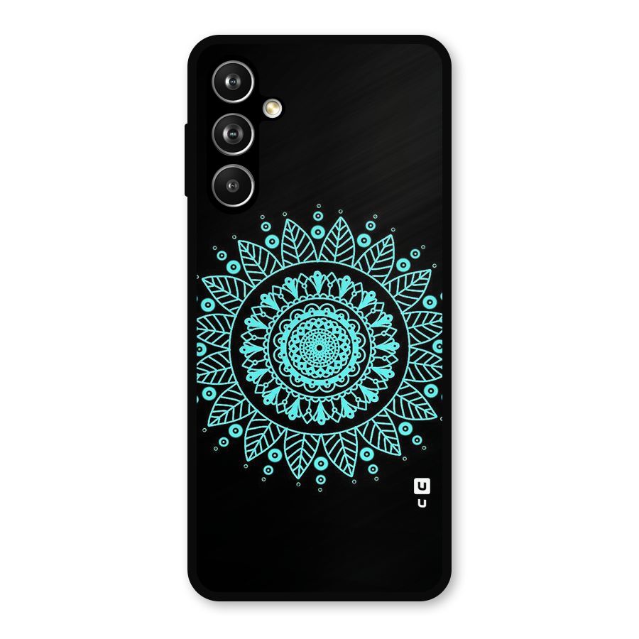Circles Pattern Art Metal Back Case for Samsung Galaxy M54