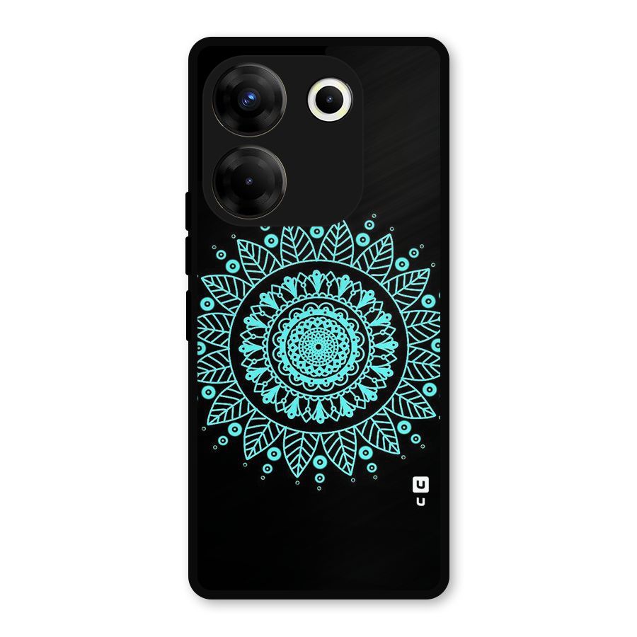 Circles Pattern Art Metal Back Case for Tecno Camon 20 Pro