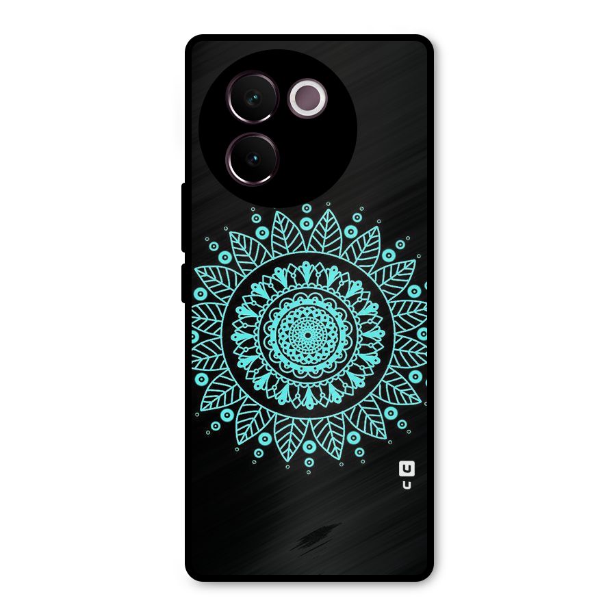 Circles Pattern Art Metal Back Case for Vivo V30e