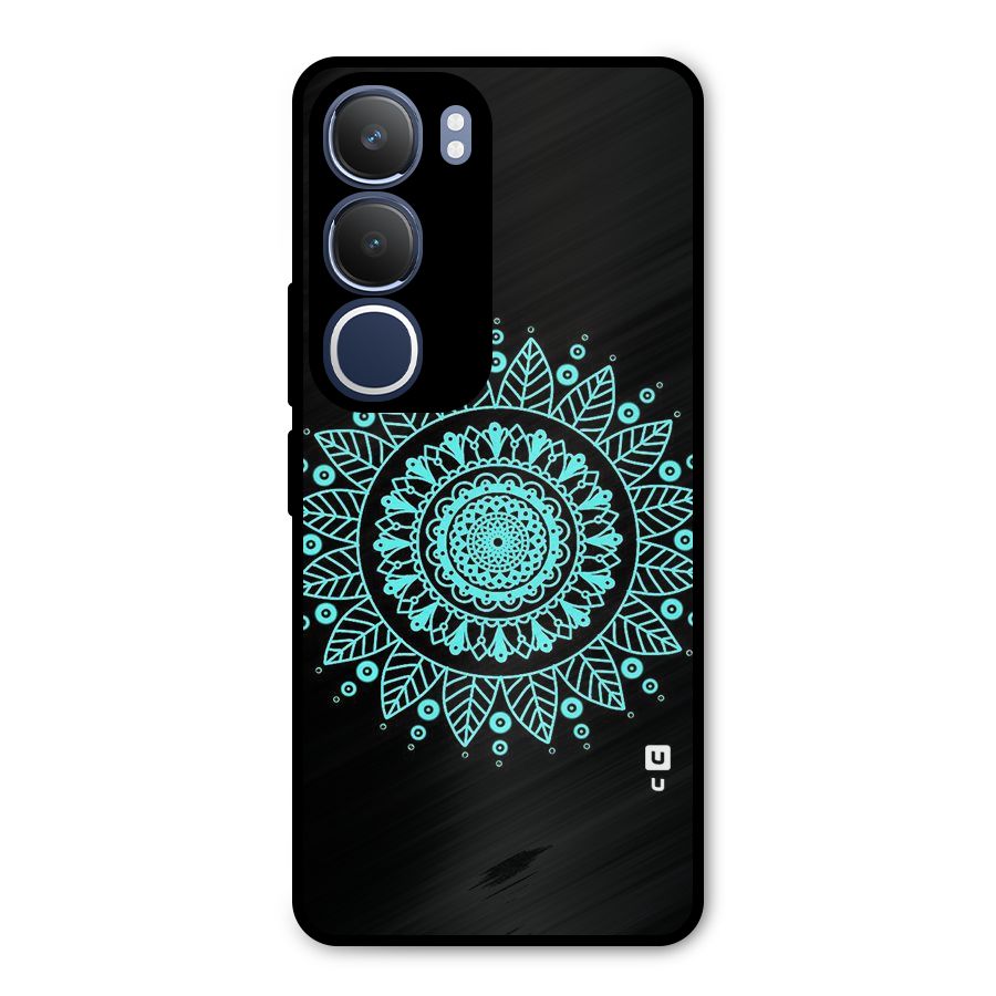 Circles Pattern Art Metal Back Case for Vivo Y29