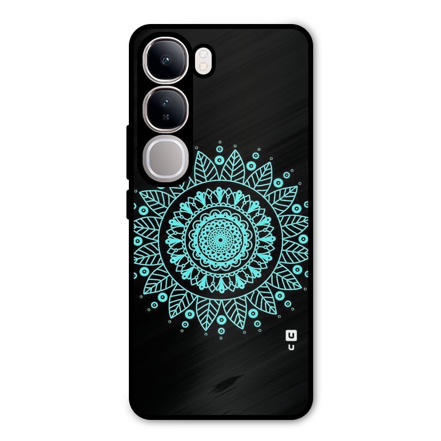 Circles Pattern Art Metal Back Case for Vivo Y300