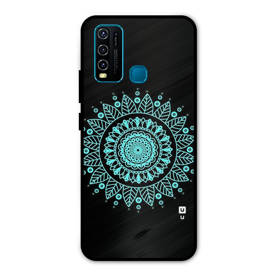 Circles Pattern Art Metal Back Case for Vivo Y50