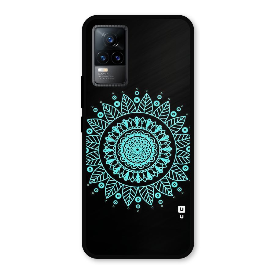 Circles Pattern Art Metal Back Case for Vivo Y73