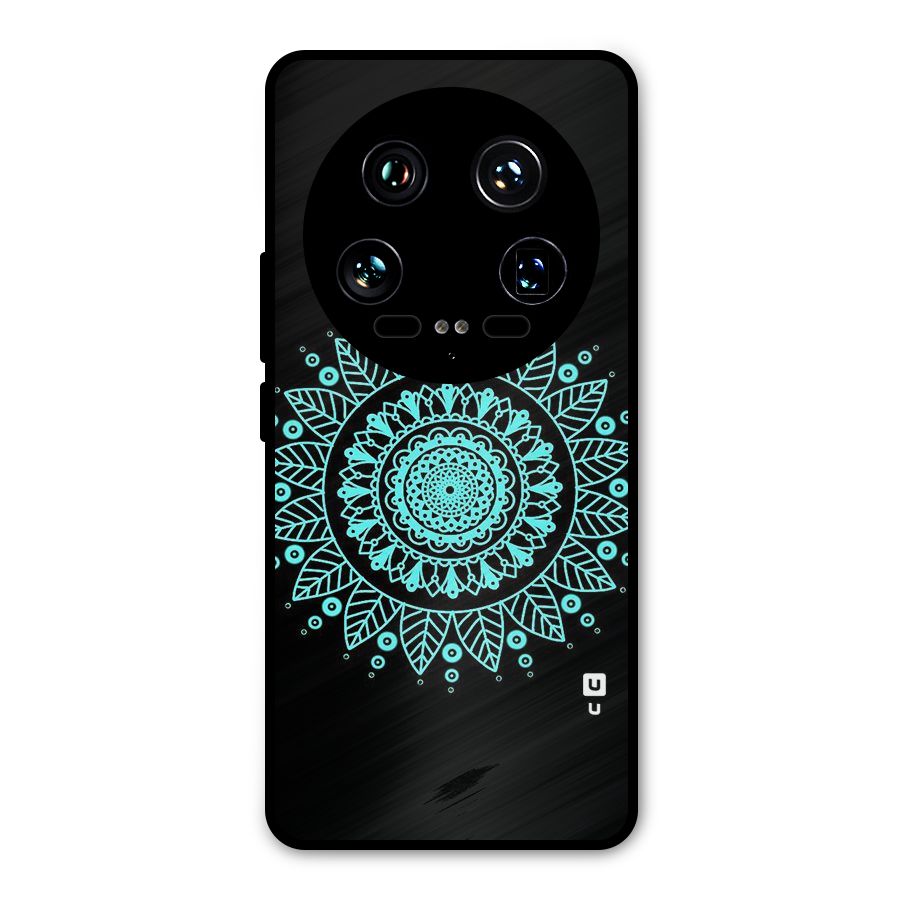Circles Pattern Art Metal Back Case for Xiaomi 14 Ultra