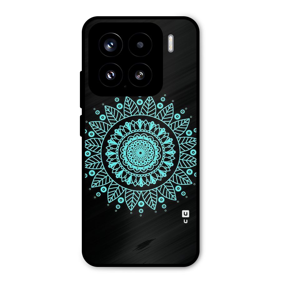 Circles Pattern Art Metal Back Case for Xiaomi 15