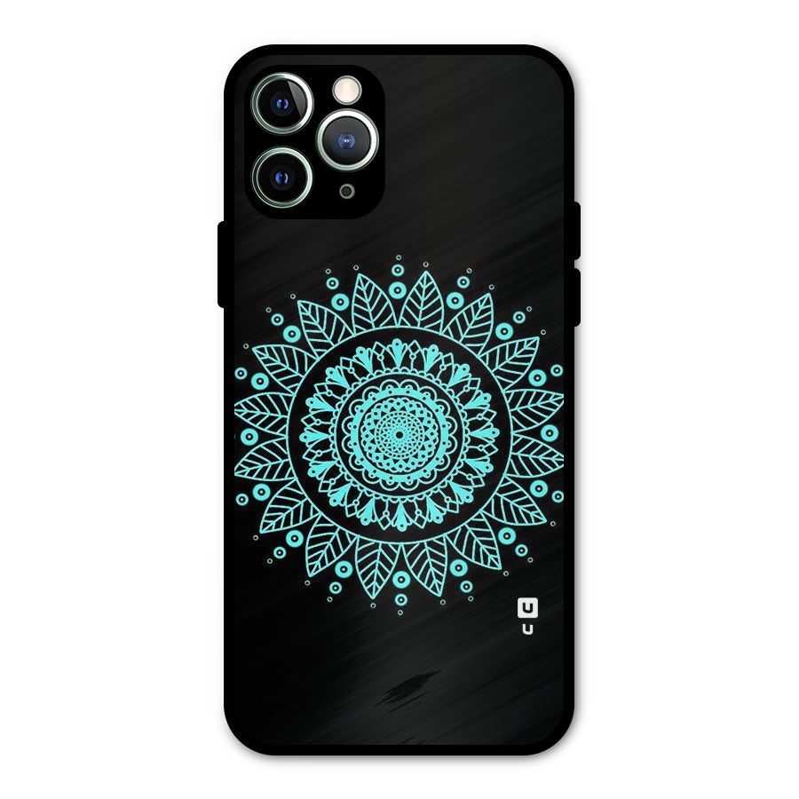 Circles Pattern Art Metal Back Case for iPhone 11 Pro Max