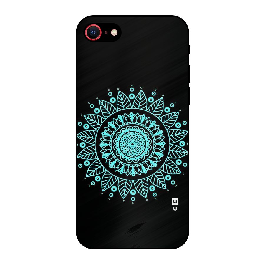 Circles Pattern Art Metal Back Case for iPhone 7