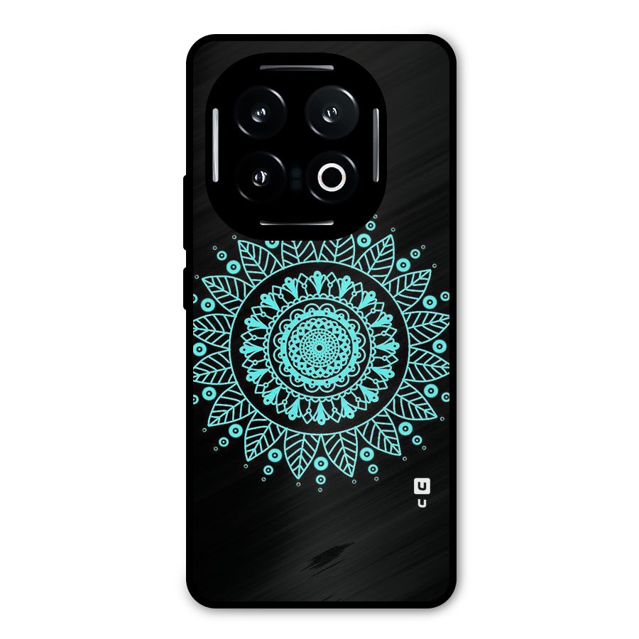 Circles Pattern Art Metal Back Case for iQOO 13