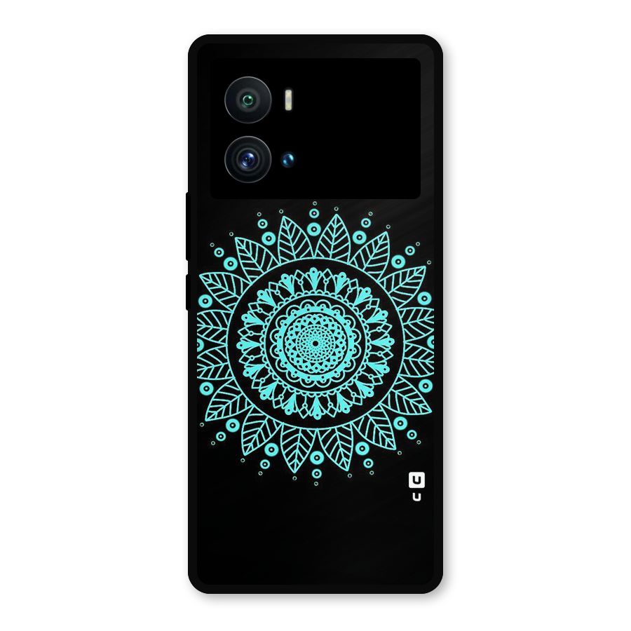 Circles Pattern Art Metal Back Case for iQOO 9 Pro