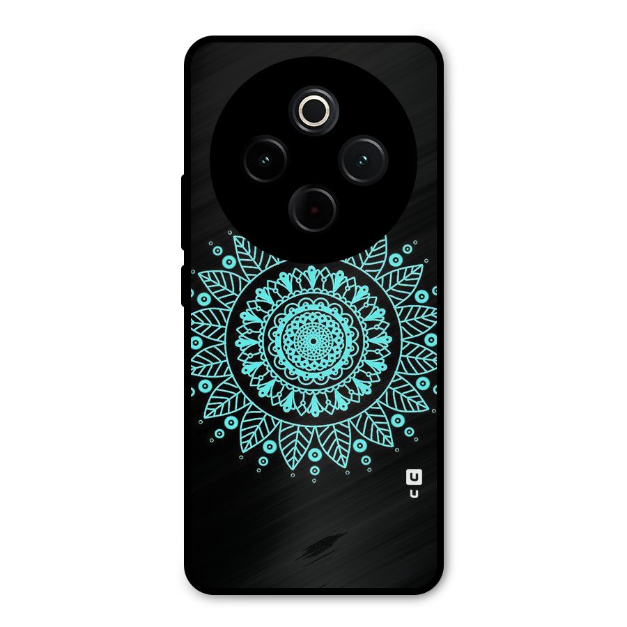 Circles Pattern Art Metal Back Case for iQOO Z10
