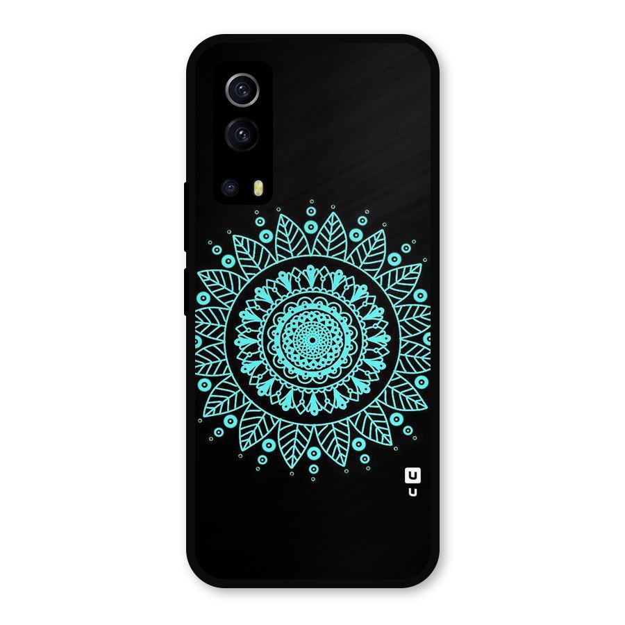 Circles Pattern Art Metal Back Case for iQOO Z3